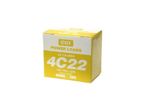 4C22 Power Loads (Yellow) - 100ct. box